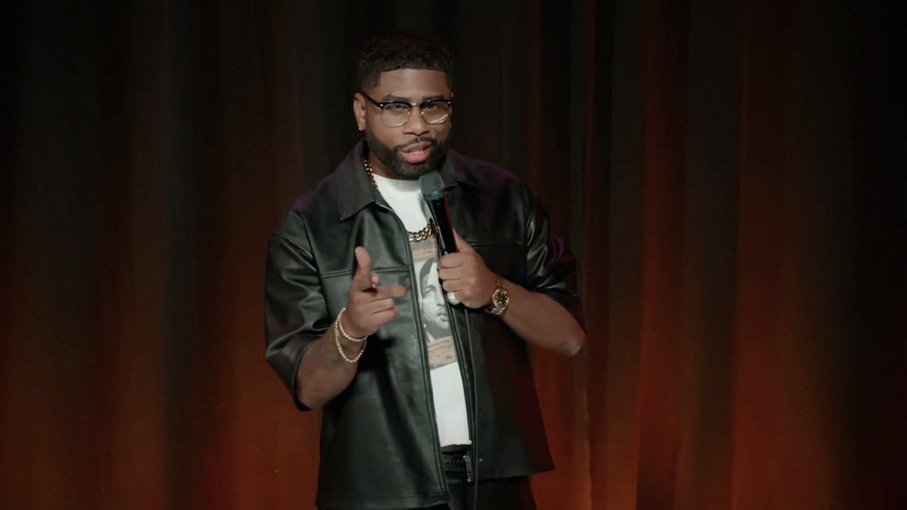 Billy Sorrells on stage in The Jive Turkeys special
